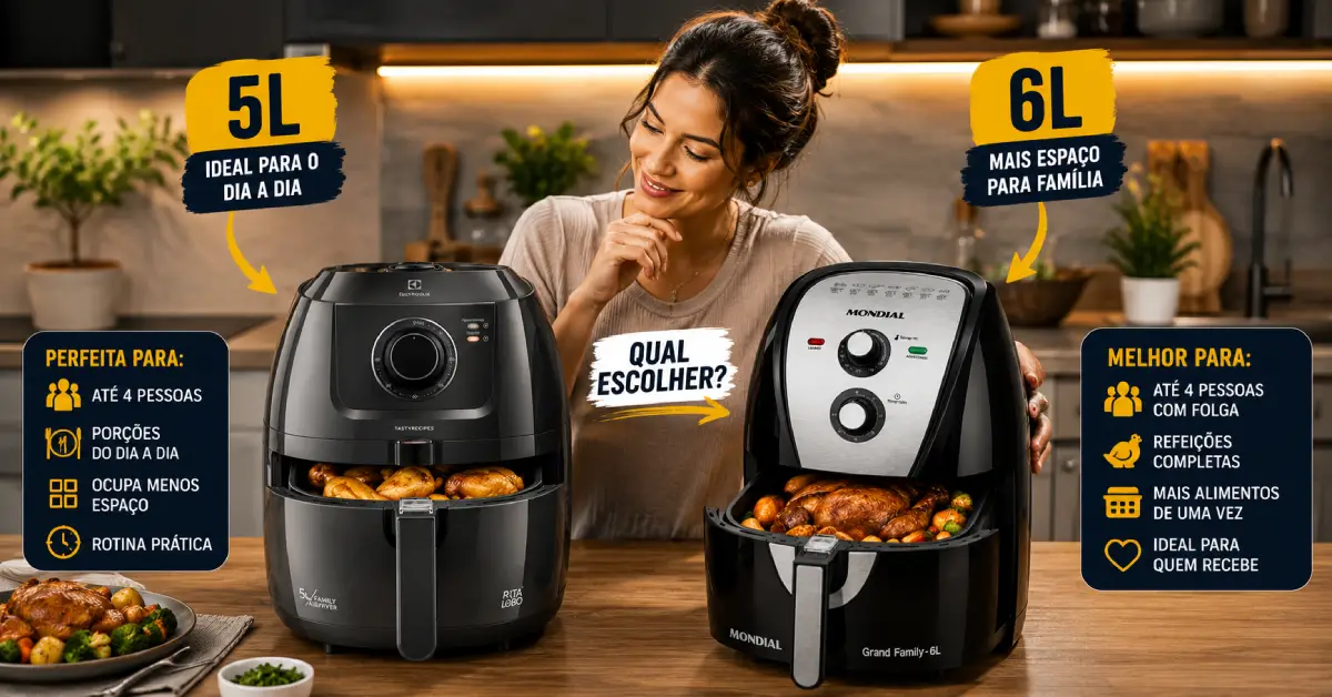Air Fryer para Família Pequena