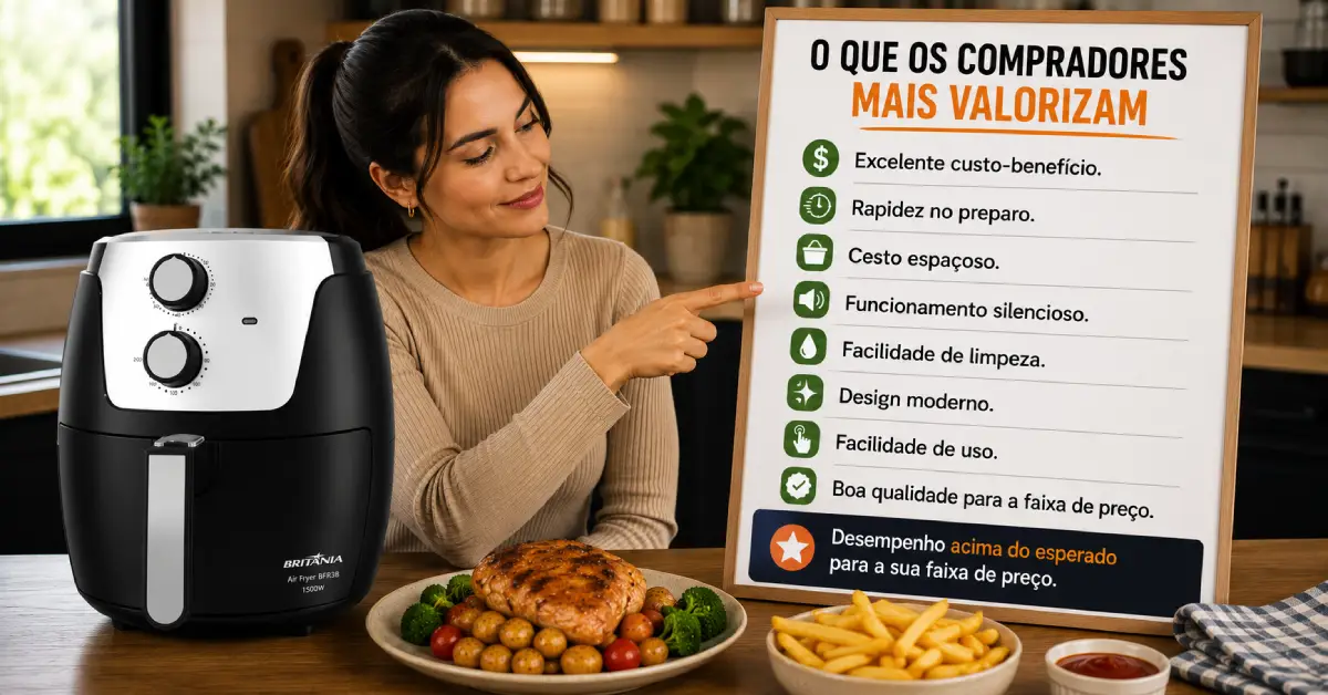 Air Fryer Britânia BFR38 4.2L