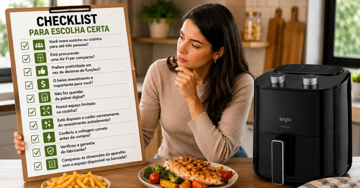 Air Fryer Elgin Facilita Fry 3.5L