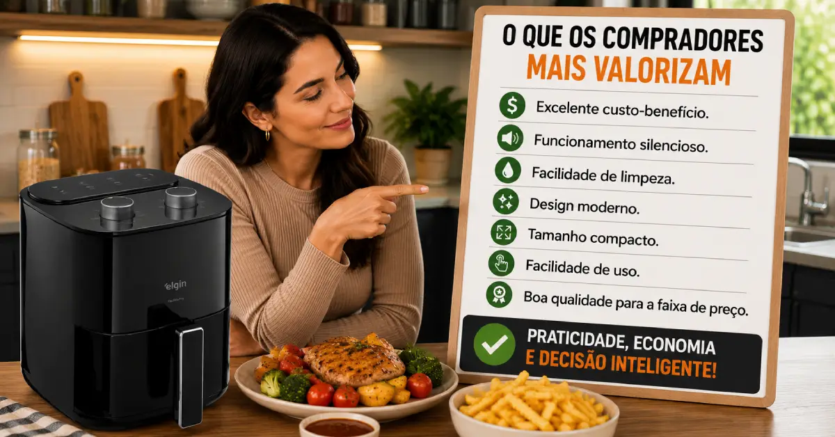 Air Fryer Elgin Facilita Fry 3.5L