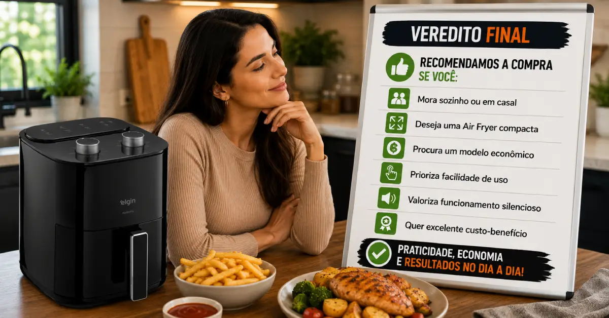 Air Fryer Elgin Facilita Fry 3.5L