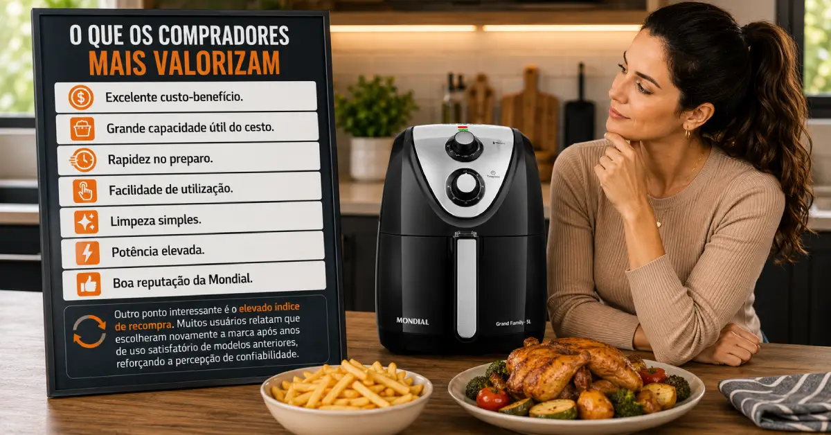 Air Fryer Mondial AFN-50-BI