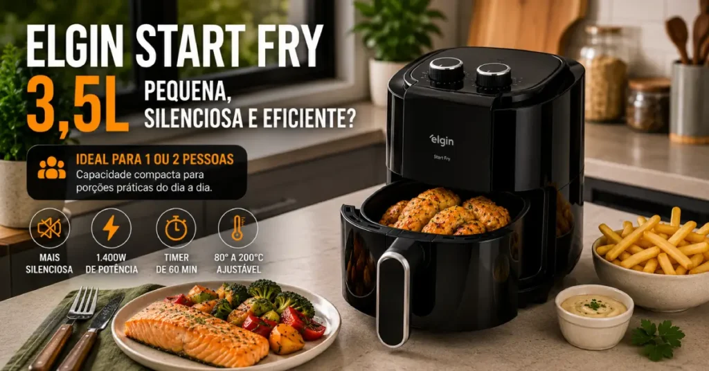 Air Fryer Elgin Start Fry 3.5L
