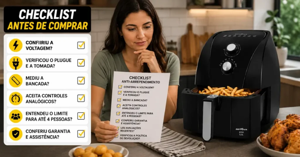 Air Fryer Britânia BFR50 5.5L