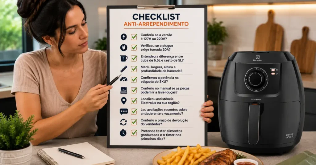 Air Fryer Electrolux EAF50 5L
