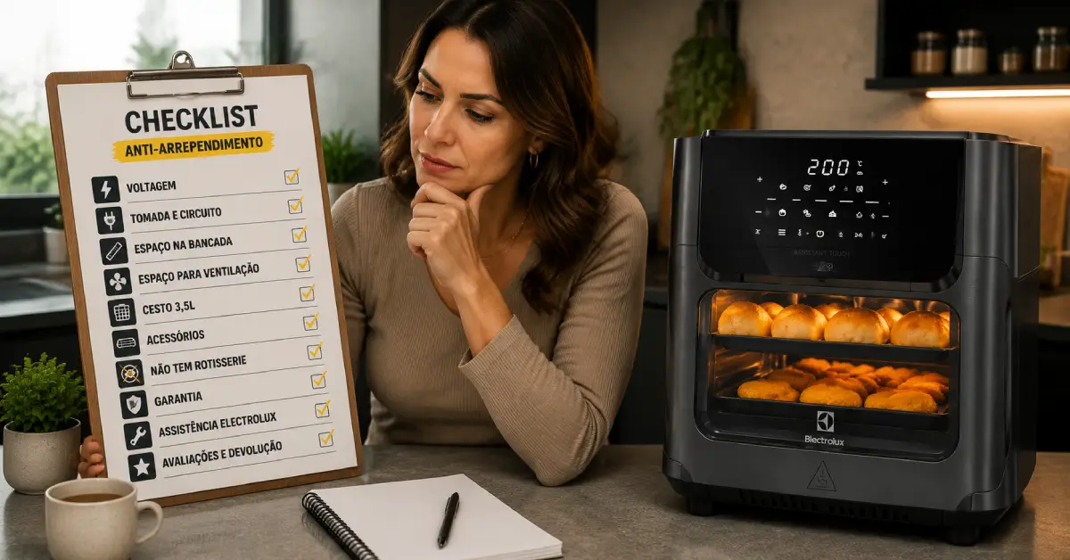Air Fryer Electrolux EAF85 12L