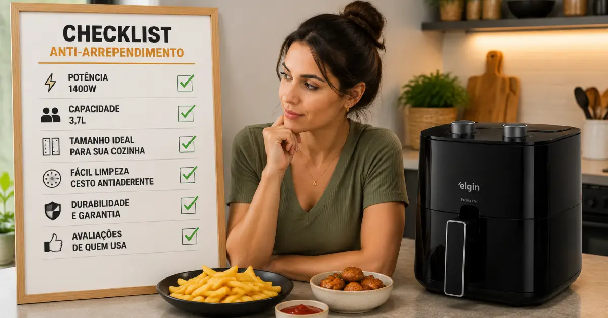 Air Fryer Elgin Pratica Fry 3.7L