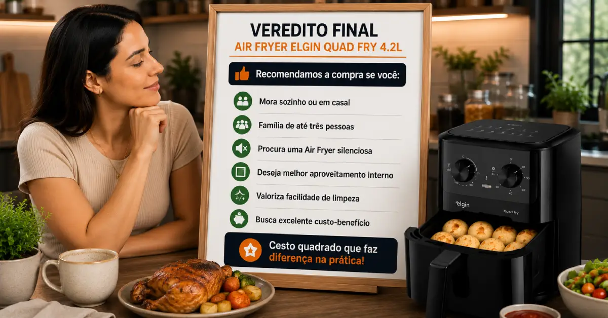 Air Fryer Elgin Quad Fry 4.2L
