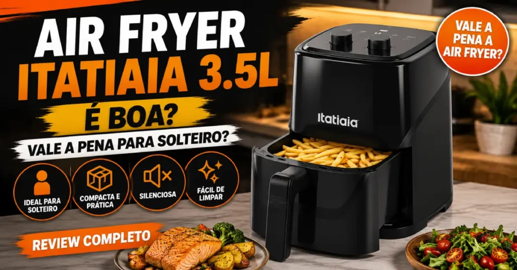 Air Fryer Itatiaia AFITA1035A 3.5L