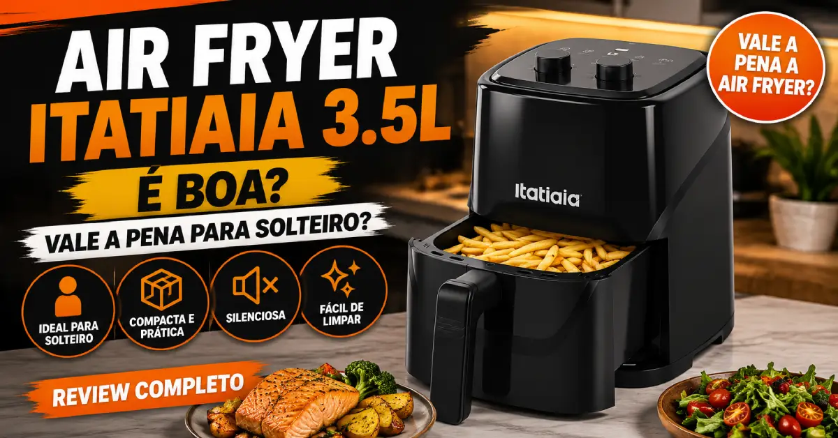 Air Fryer Itatiaia AFITA1035A 3.5L