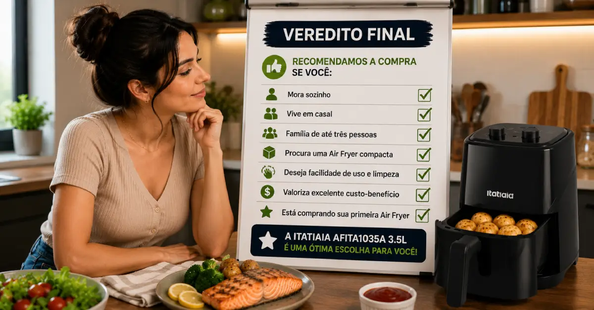 Air Fryer Itatiaia AFITA1035A 3.5L