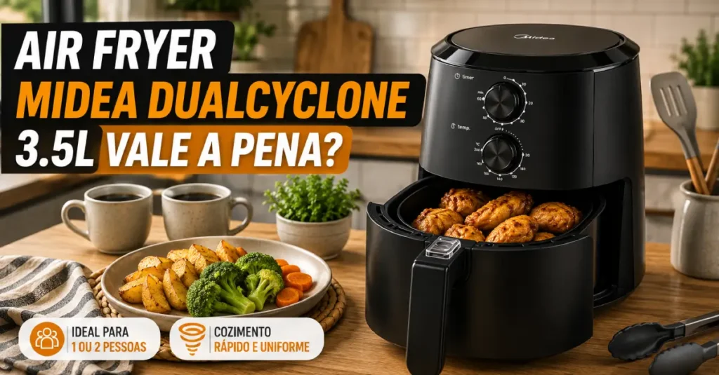 Air Fryer Midea DualCyclone 3.5L
