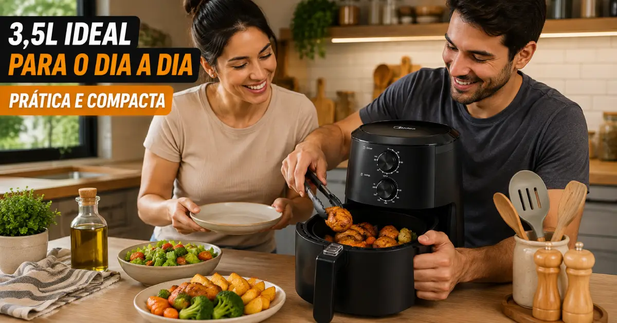 Air Fryer Midea DualCyclone 3.5L