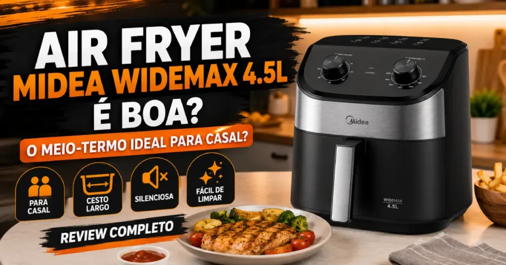 Air Fryer Midea Widemax 4.5L