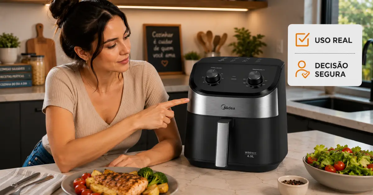 Air Fryer Midea Widemax 4.5L