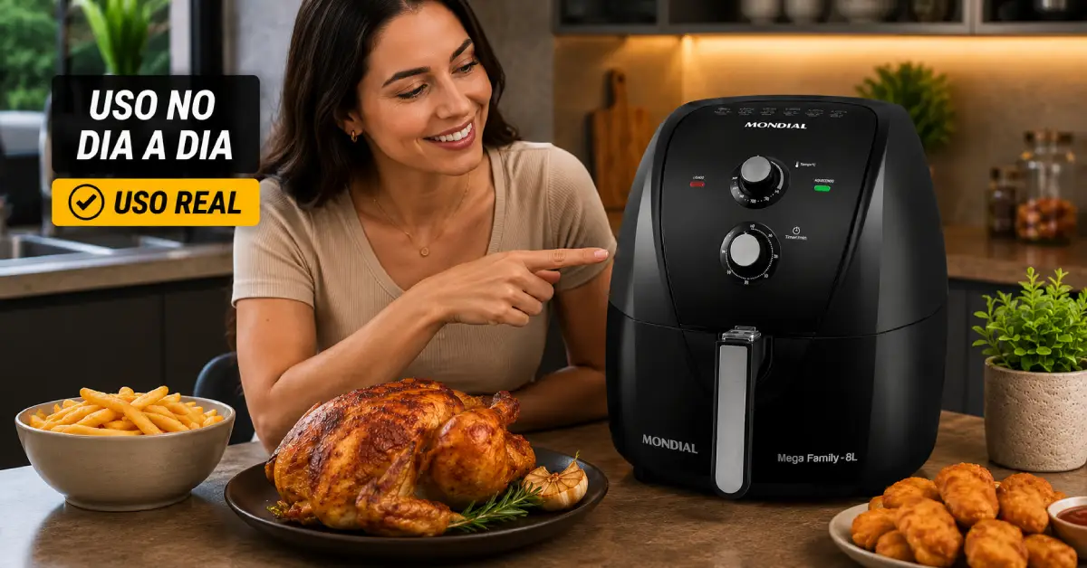Air Fryer Mondial 8L AFN-80-FB