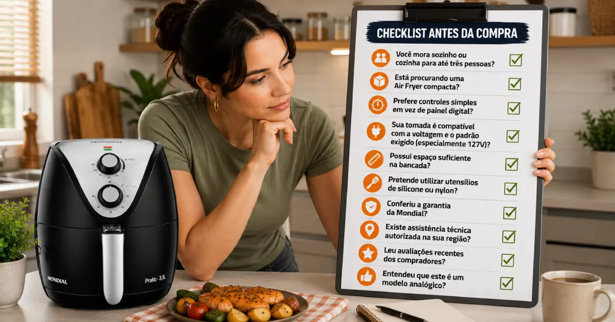 Air Fryer Mondial AF-30-I 3.5L