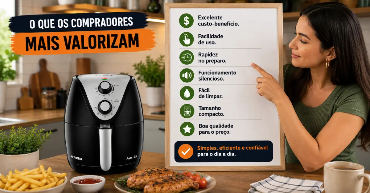 Air Fryer Mondial AF-30-I 3.5L