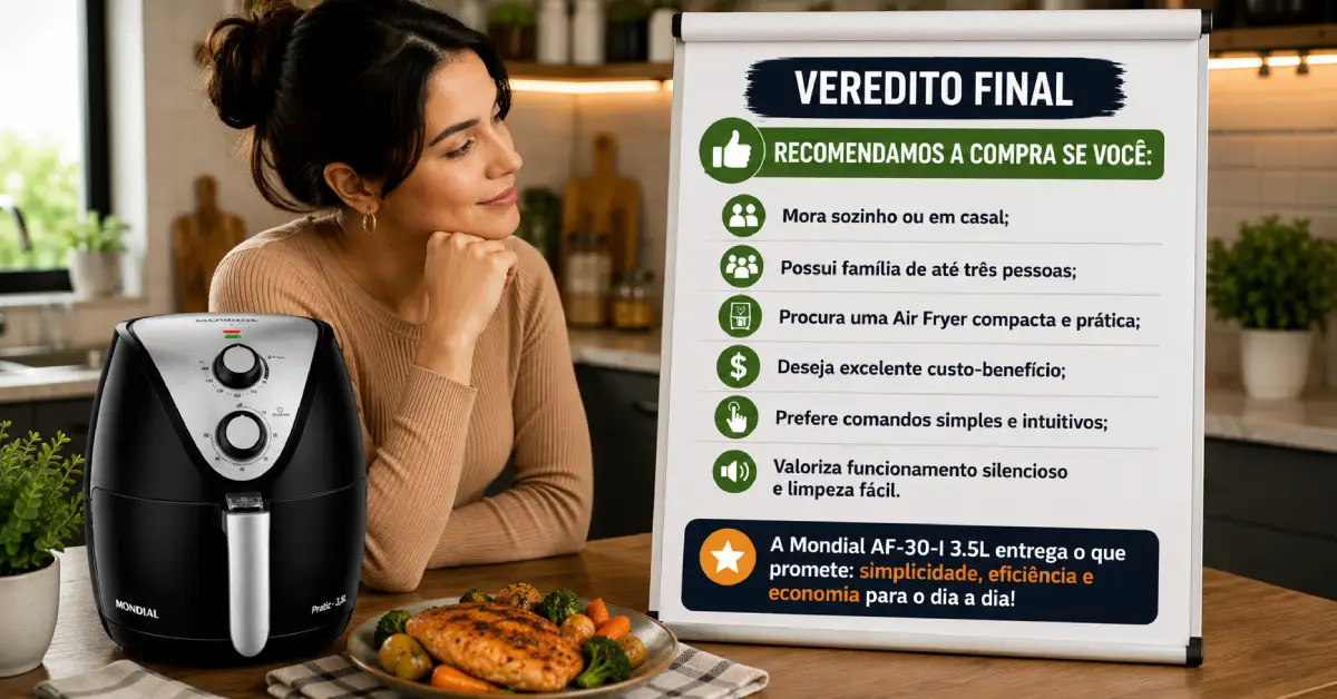 Air Fryer Mondial AF-30-I 3.5L