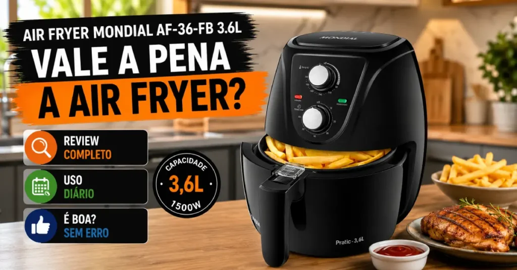 Air Fryer Mondial AF-36-FB 3.6L