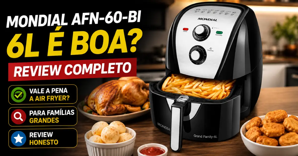 Air Fryer Mondial AFN-60-BI 6L