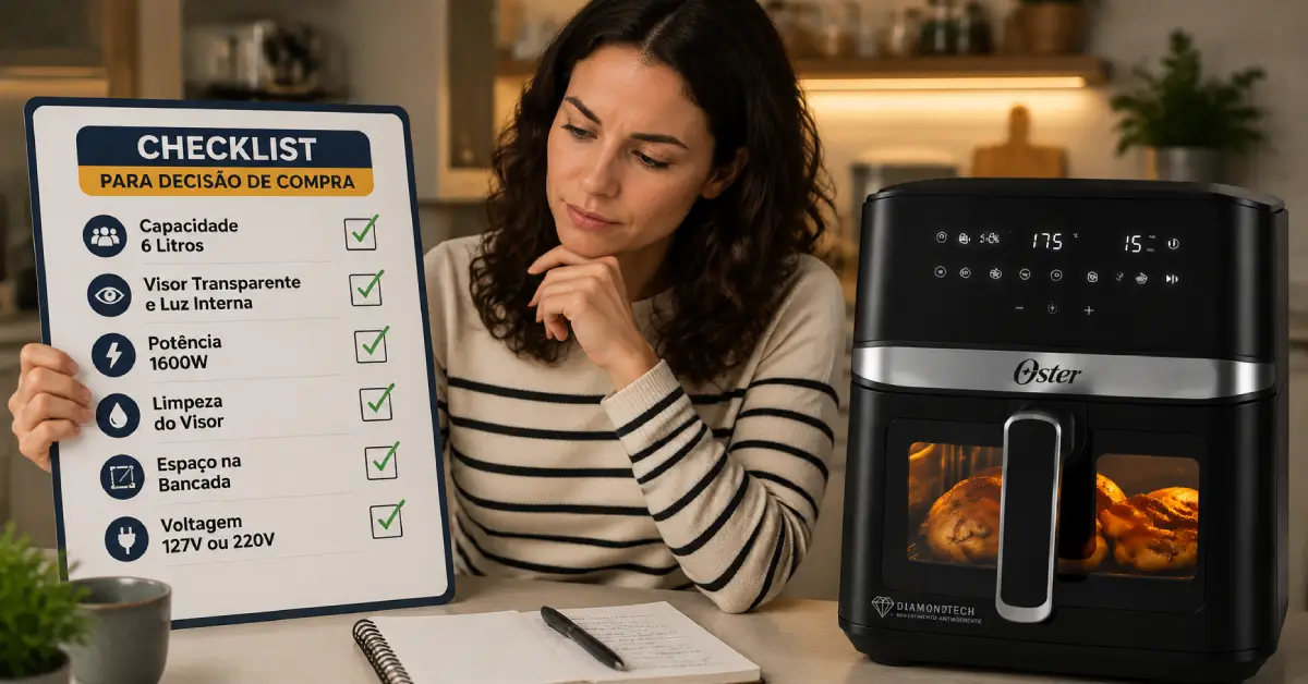 Air Fryer Oster DiamondTech 6L