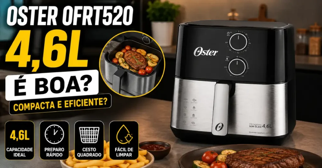 Air Fryer Oster OFRT520 4.6L