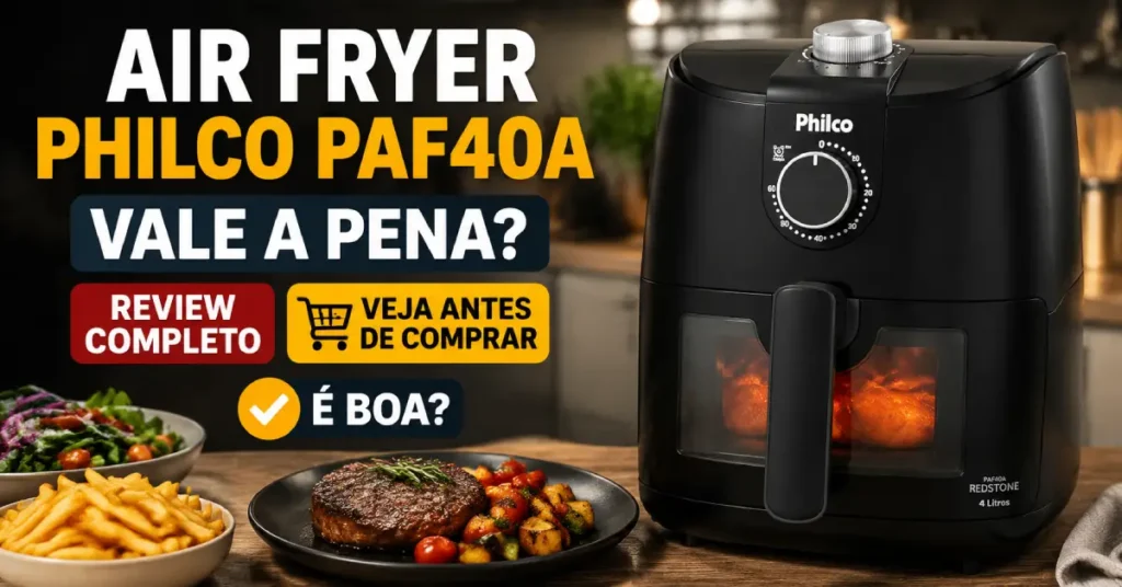 Air Fryer Philco PAF40A 4L
