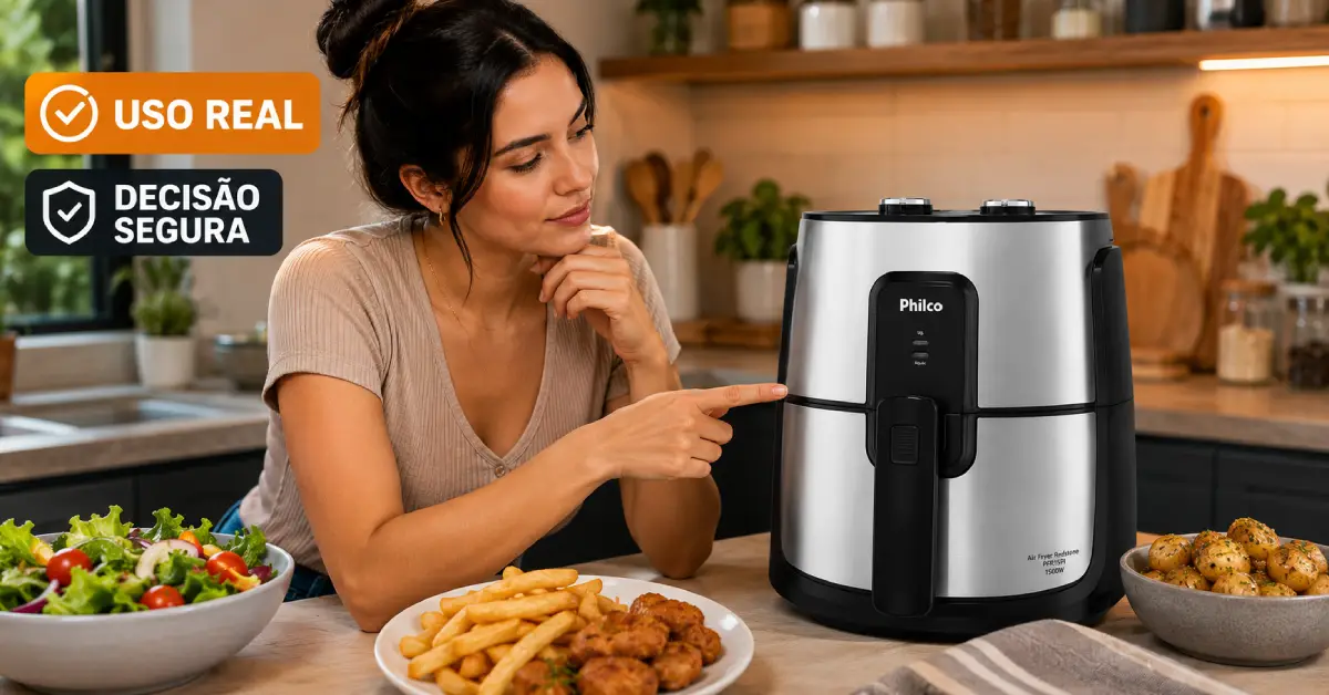 Air Fryer Philco PFR15PI Redstone 4.4L