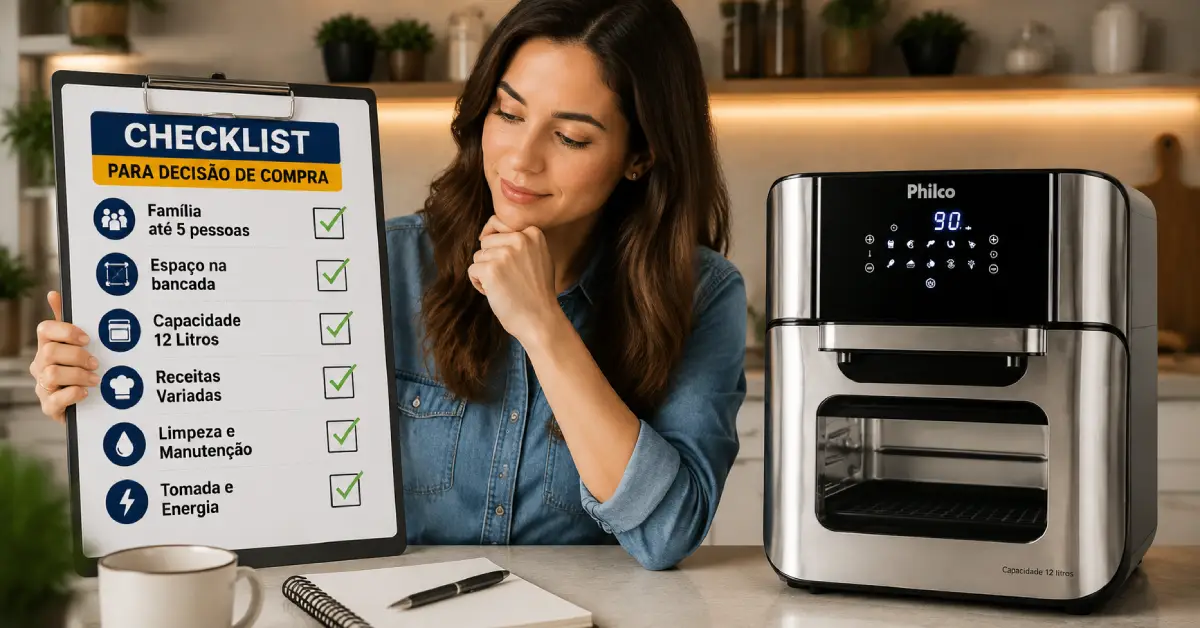 Air Fryer Philco PFR2200P 12L