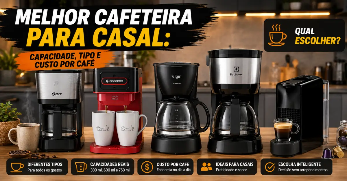 Cafeteira para Casal