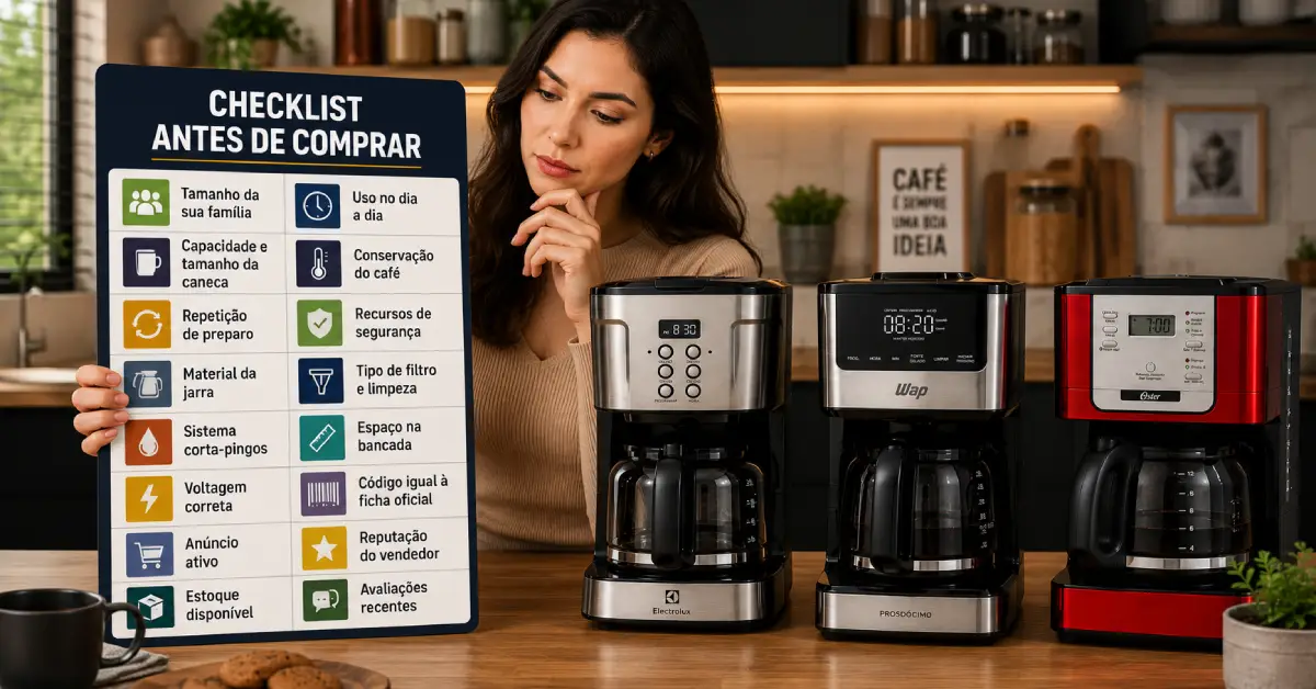 Cafeteira para Família Grande