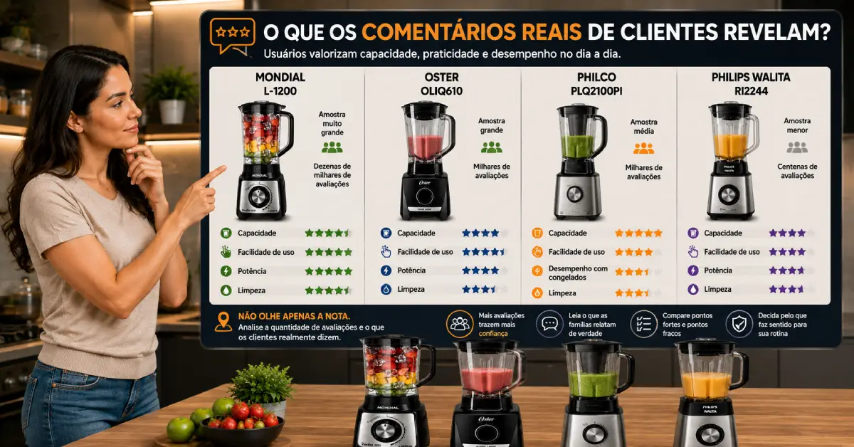 Liquidificador para Família Grande