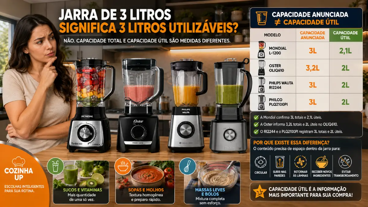 Liquidificador para Família Grande