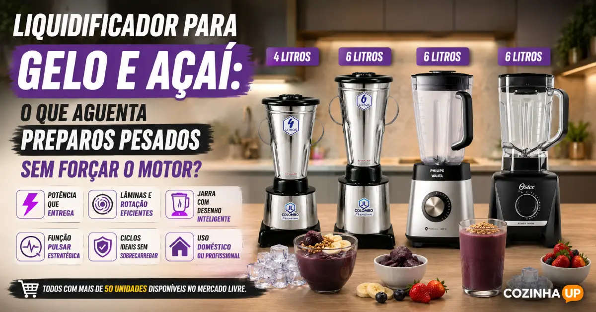 Liquidificador para Gelo e Açaí