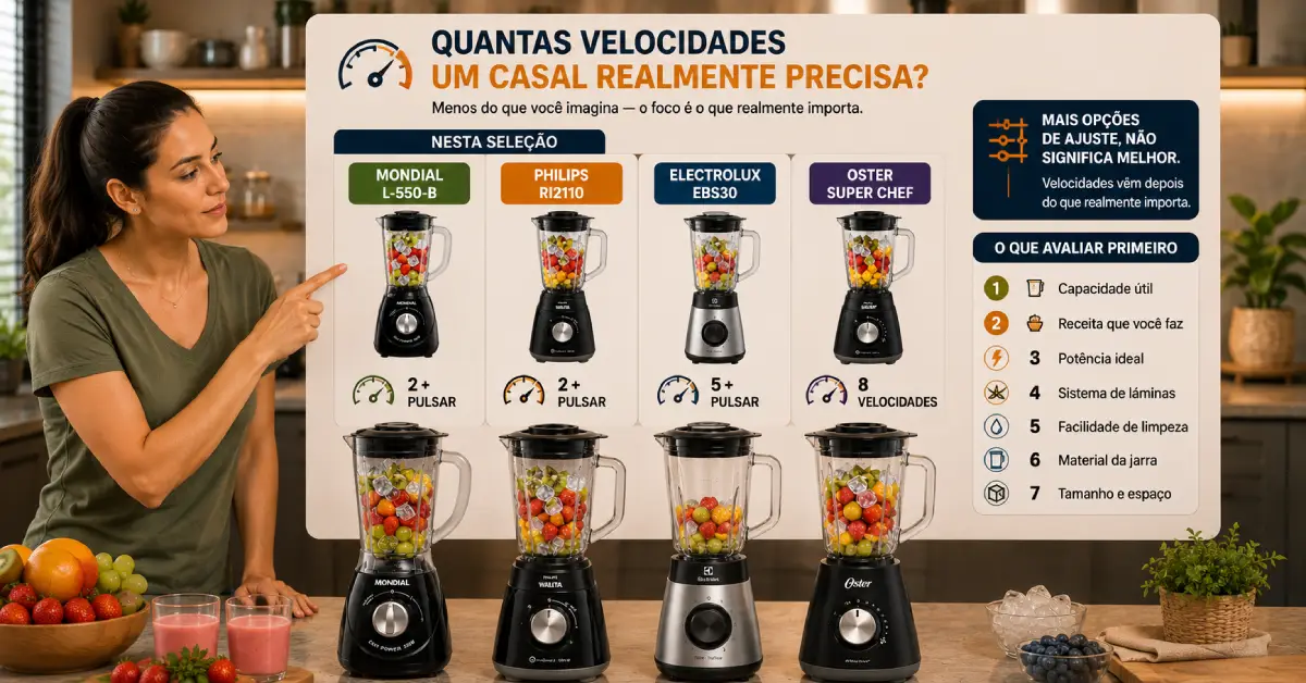 Liquidificador para Casal