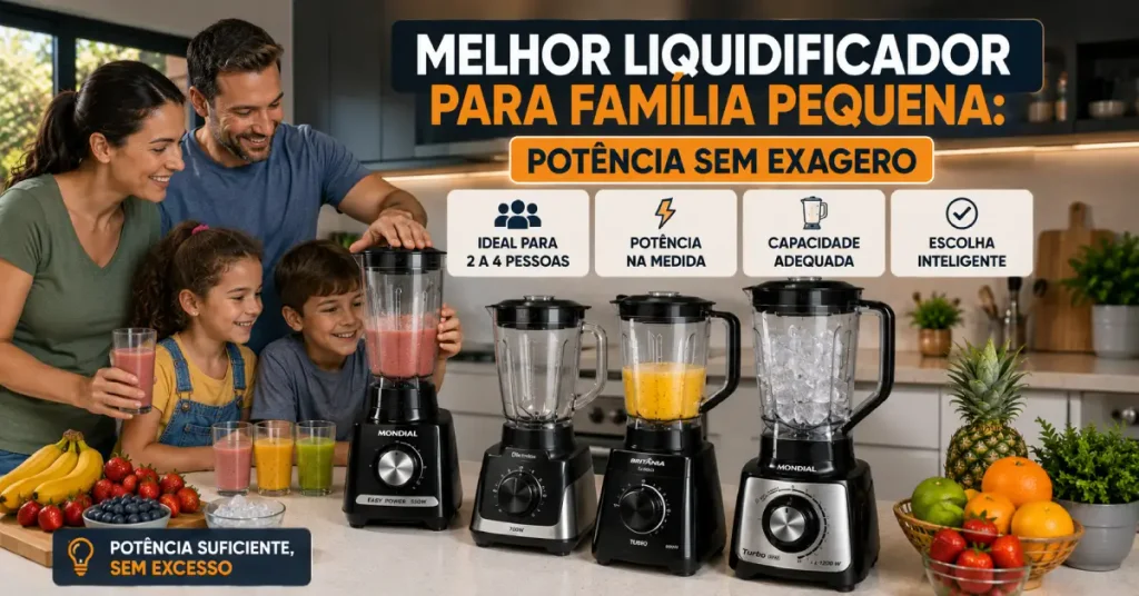 Liquidificador para Família Pequena