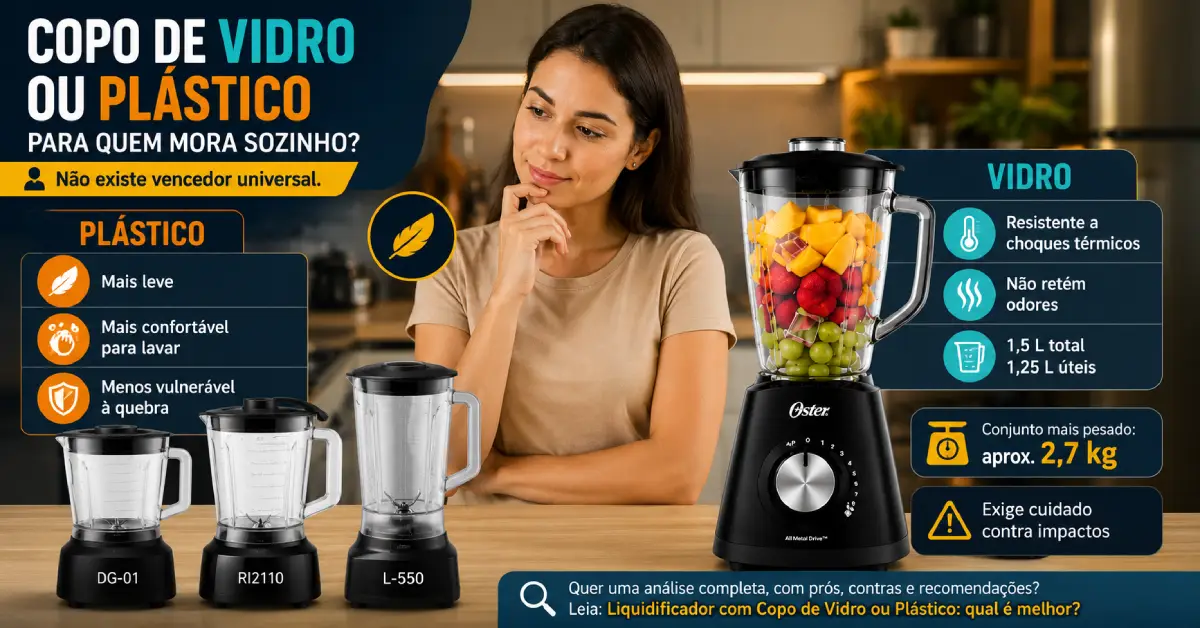 Liquidificador para Solteiro