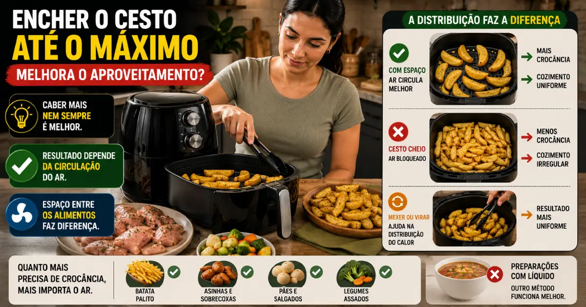 Air Fryer Serve para Tudo