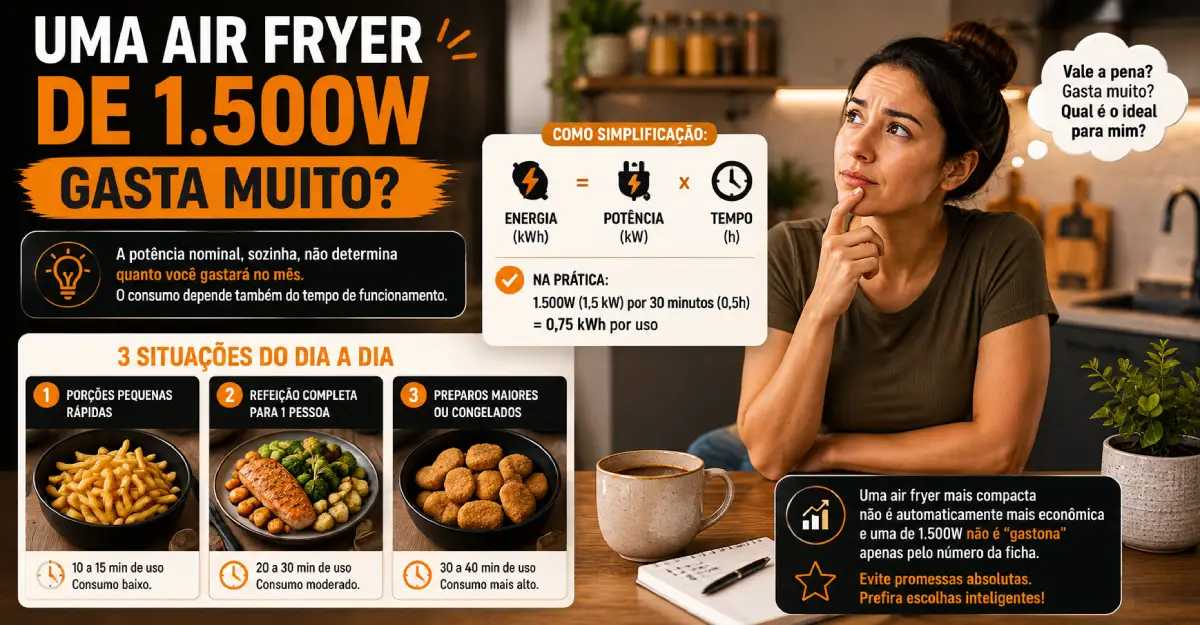 Air Fryer para Quem Mora Sozinho