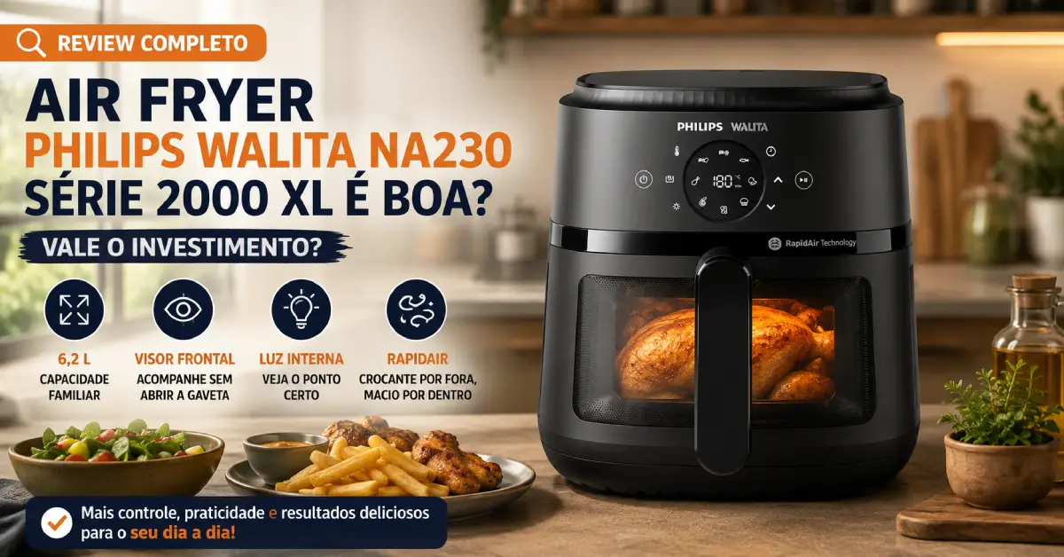 Air Fryer Philips Walita NA230