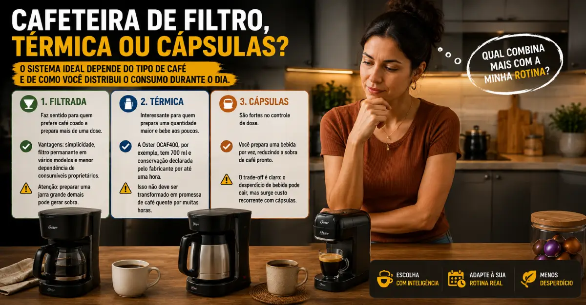 Cafeteira para Quem Mora Sozinho
