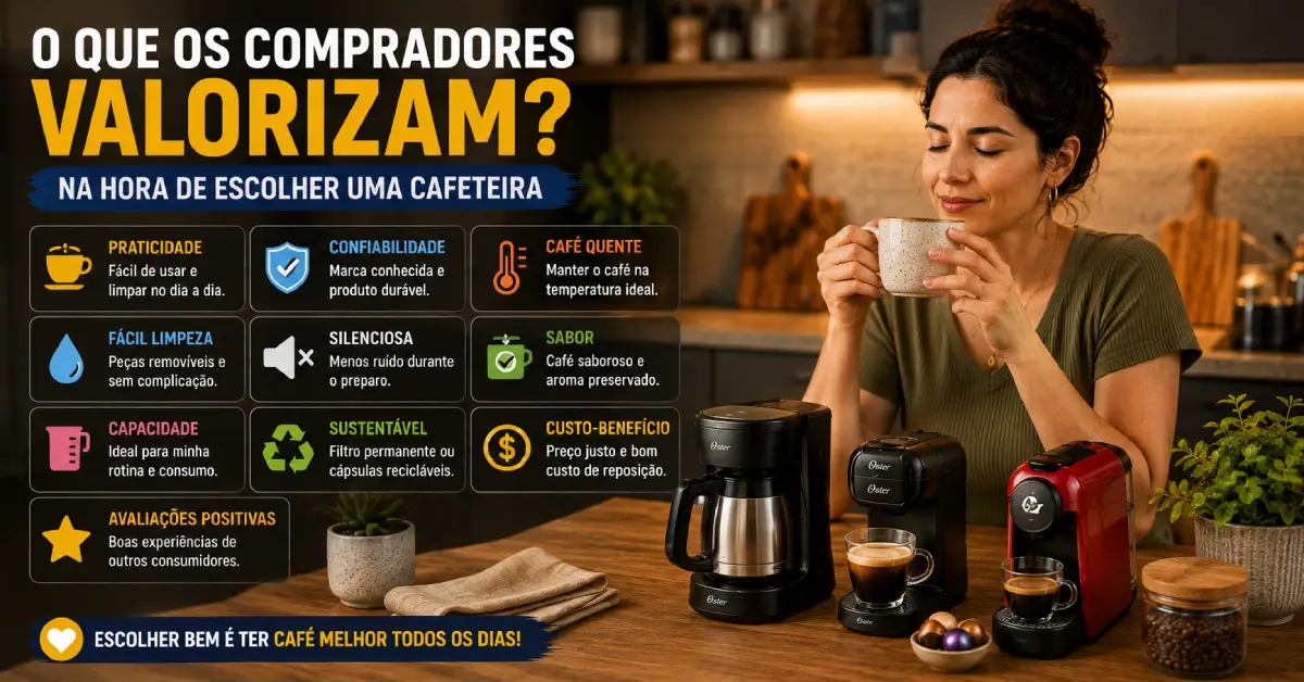 Cafeteira para Quem Mora Sozinho