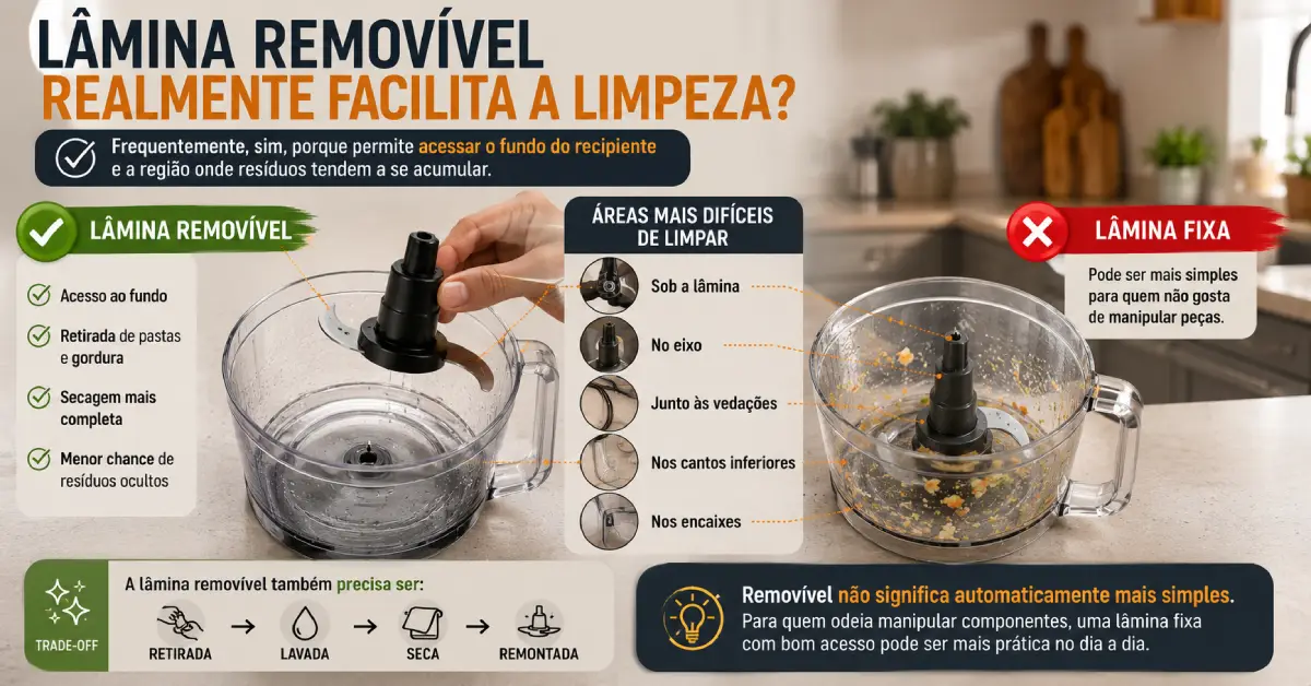 Multiprocessador Fácil de Limpar