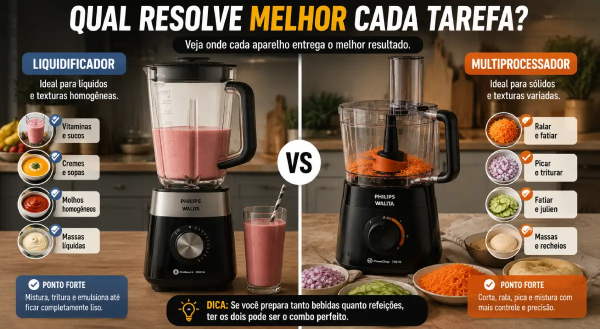Multiprocessador ou Liquidificador