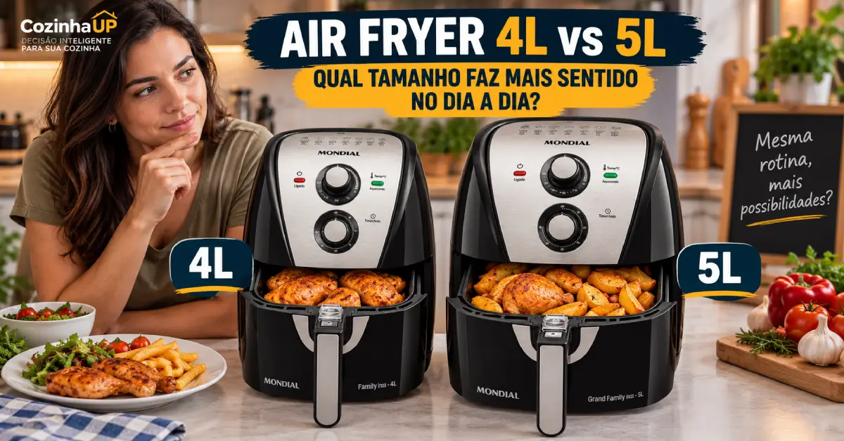 Air Fryer 4L vs 5L
