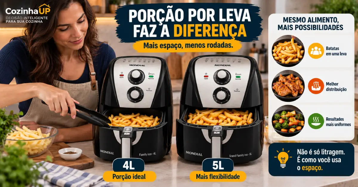 Air Fryer 4L vs 5L