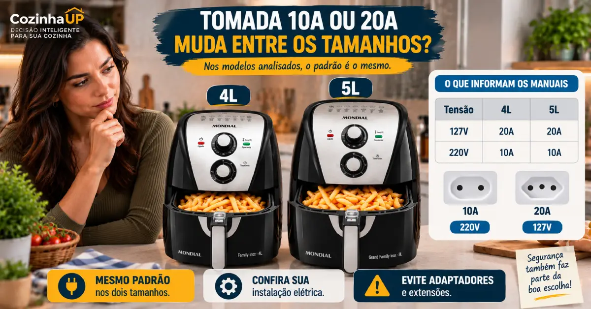 Air Fryer 4L vs 5L