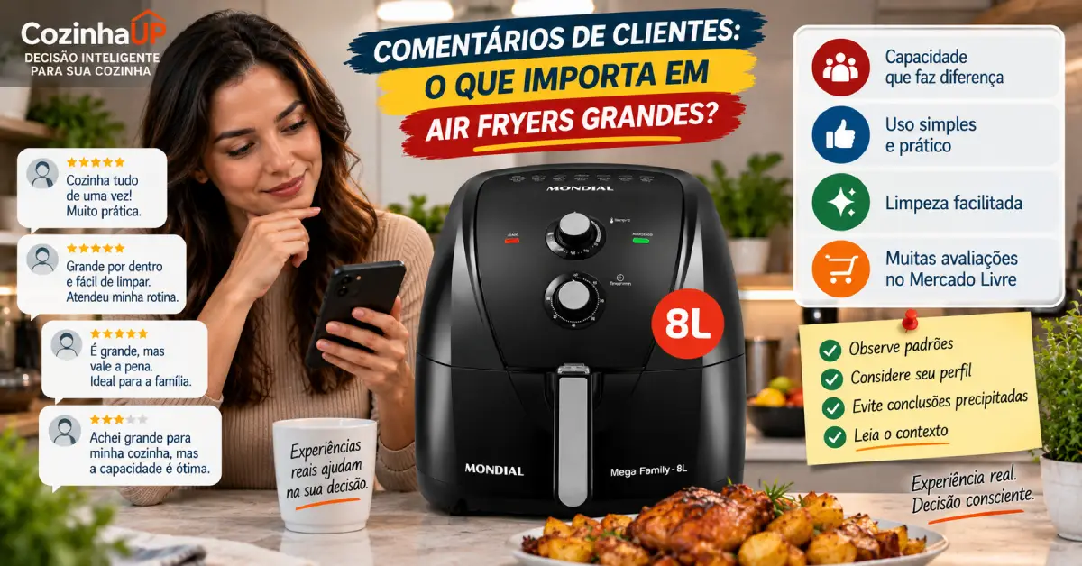 Air Fryer 6.5L vs 8L