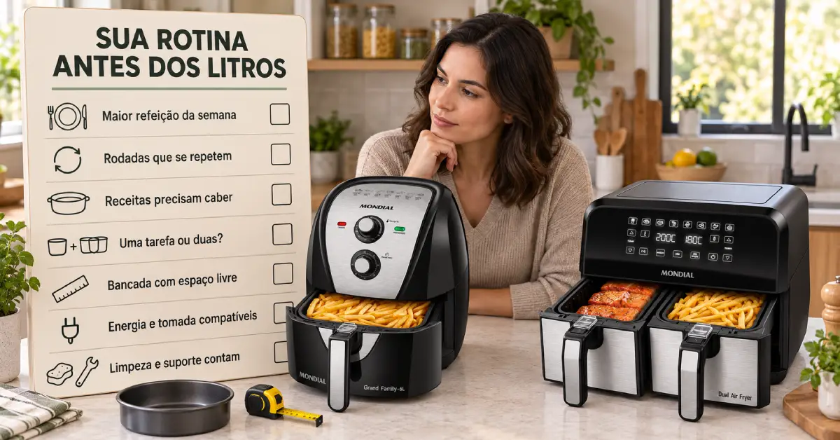 Air Fryer 6L ou 8L